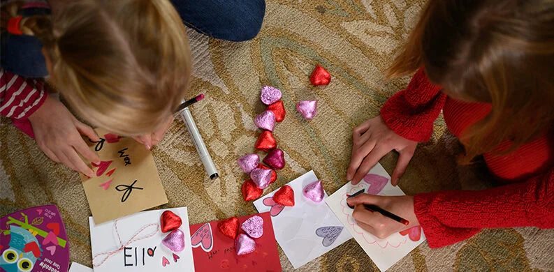 Teach Kids Spanish Vocabulary with Valentine’s Day Crafts