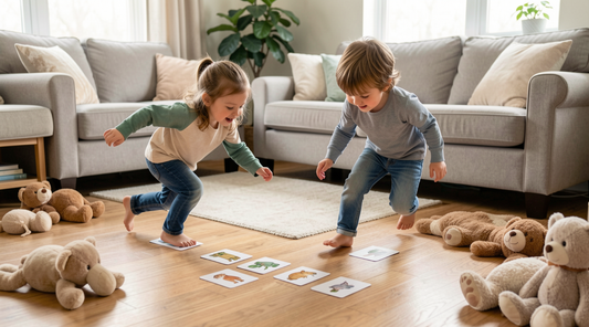 Children Play Game and Learn Languages