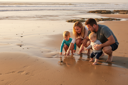 Family at Beach