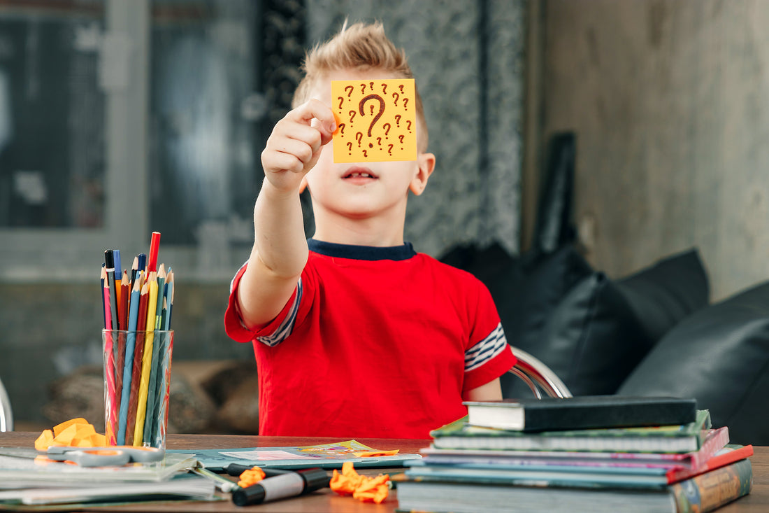 kid learning Italian 